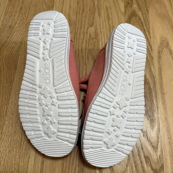 Hey Dude Wendy Slub Canvas Terracotta Womens 5 NWT - Picture 4 of 9